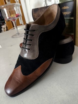 Zapatos Oxford Melvin & Hamilton.Piel Alta Calidad