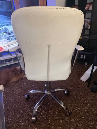Sillas de escritorio blancas (2 unidades)