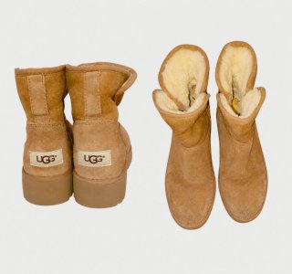 Botas UGG Camel Cuña Talla 36
