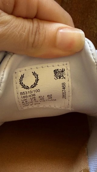Zapatillas Fred Perry en Piel Talla 40