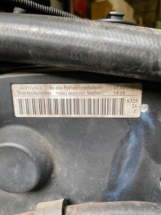 Motor 2.0 TFSI BWJ