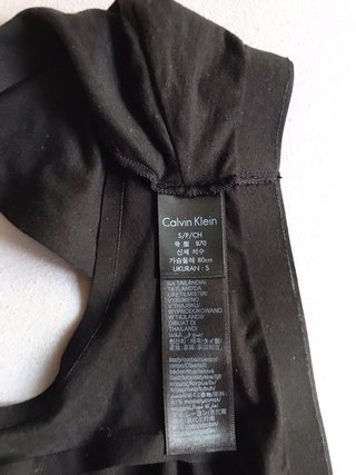 Top/bralette Calvin Klein Nero