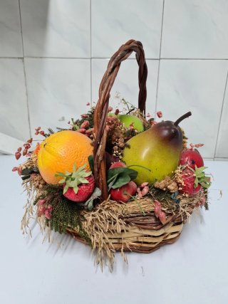 Cesta Frutero Decorativo