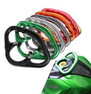 Agarraderas Moto Pasajero Verde