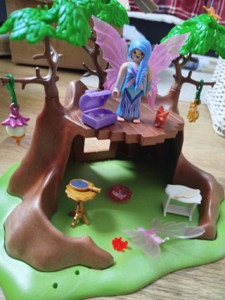 Playmobil Hadas Árbol Bosque