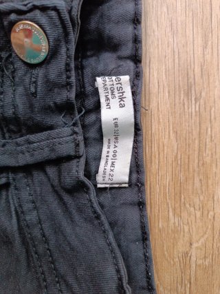 Pantalón corto Bershka negro
