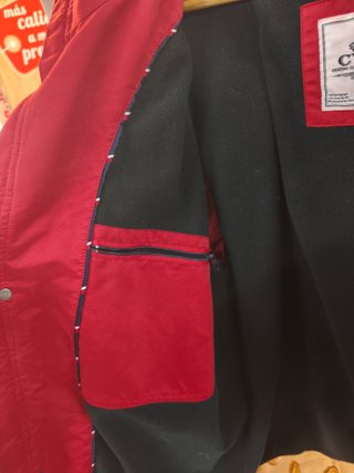 Chaqueta CTF Roja Hombre Talla xxl
