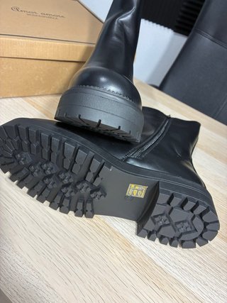 Botas negras mujer con cremallera | NUEVAS | T40