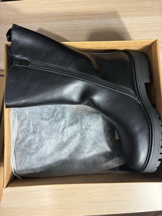 Botas negras mujer con cremallera | NUEVAS | T40