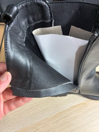 Botas negras mujer con cremallera | NUEVAS | T40