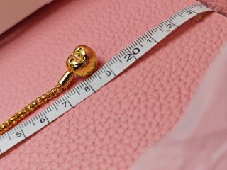 Pulsera Pandora Corazón 19cm dorada S925 ale