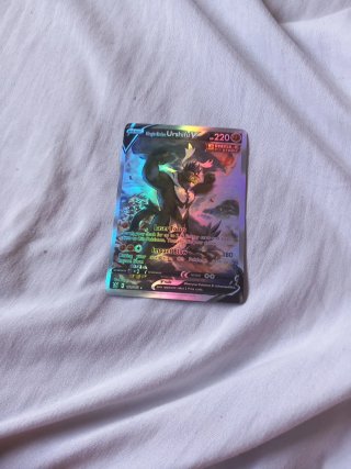 Carta Pokémon Urshifu V Golpes Furiosos