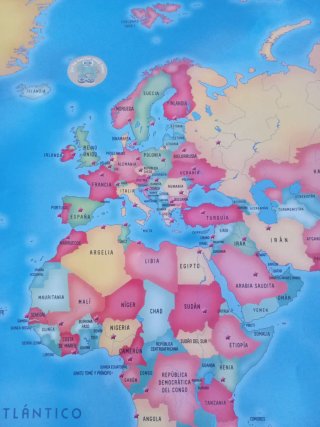 Mapa Mundi Interactivo Educativo