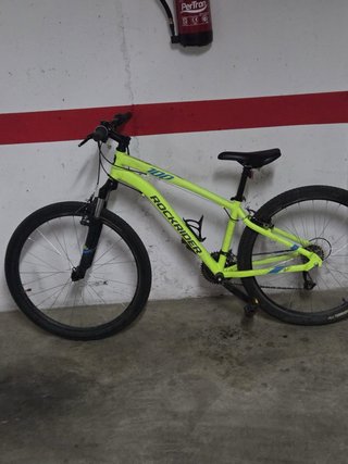 Bicicleta Rockrider ST100 27,5" – Verde Neón