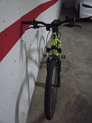 Bicicleta Rockrider ST100 27,5" – Verde Neón