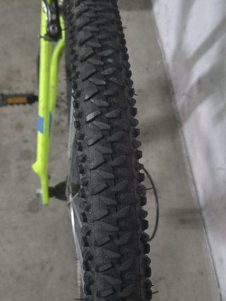 Bicicleta Rockrider ST100 27,5" – Verde Neón