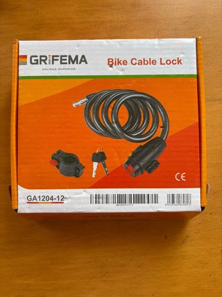 Candado GRIFEMA Cable Bicicleta
