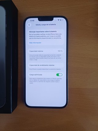 iPhone 13 Pro Max 256GB 100% Batería
