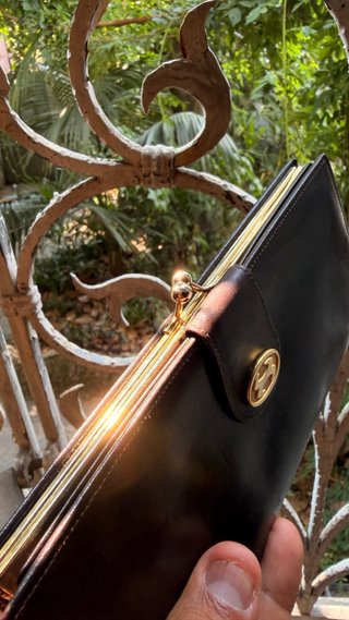 Portafoglio Gucci Pelle Marrone Scuro