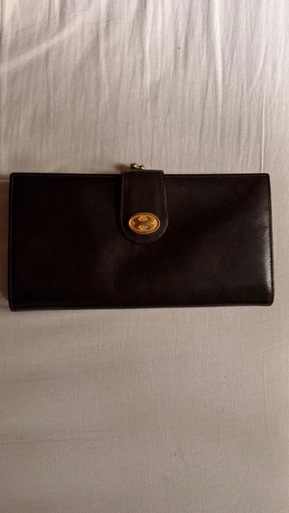 Portafoglio Gucci Pelle Marrone Scuro