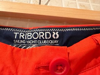 Pantalón Corto Tribord rojo Talla 40