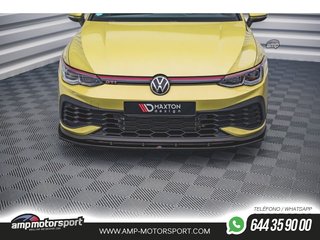 SPOILER / LIP DELANTERO V4 PARA VOLKSWAGEN GOLF 8 GTI CLUBSPORT 2020-