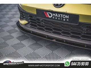 SPOILER / LIP DELANTERO V4 PARA VOLKSWAGEN GOLF 8 GTI CLUBSPORT 2020-