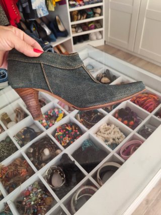 Botines vaqueros talla 38