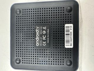 Android TV Box con Mando y Cargador