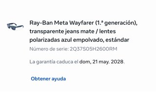 Gafas Ray-Ban Meta