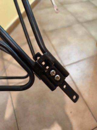 Portabagagli per Bicicletta MTB Nero