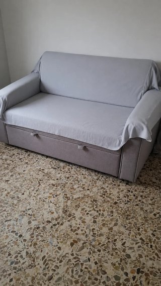 Sofá cama gris