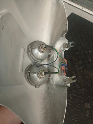 Careta doble foco Derbi Variant