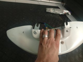 Careta doble foco Derbi Variant