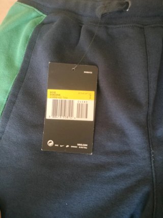Pantaloncino Nike bimbo blu e verde