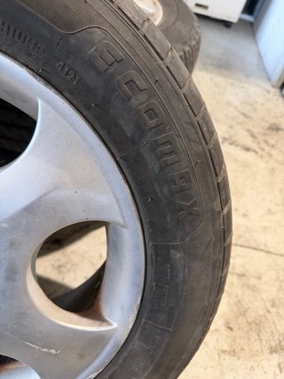 Ruedas/llantas con neumatico seat 5x122 215/55/16