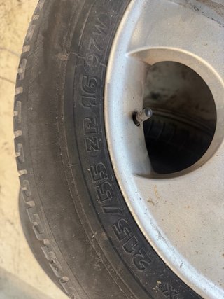 Ruedas/llantas con neumatico seat 5x122 215/55/16