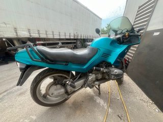 BMW R100RS Touring Moto Azul/Verde