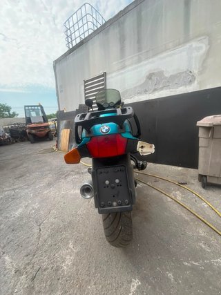 BMW R100RS Touring Moto Azul/Verde