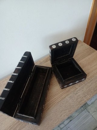 Cajas de madera decoradas