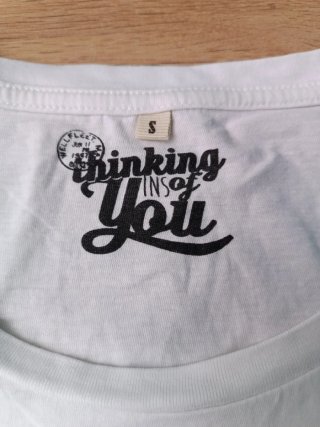Camiseta Algodón Thinking You Talla S