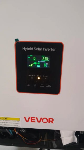 Inversor Híbrido Solar VEVOR 4000W 24V