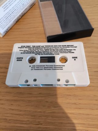 Cinta Cassette Star Trek Original Soundtrack
