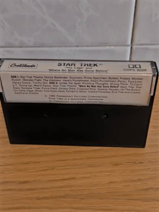 Cinta Cassette Star Trek Original Soundtrack