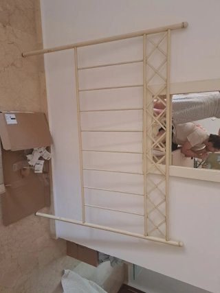 Cabecero de forja beige