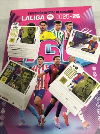 CROMOS EN LOTES DE  LIGA PANINI. 5 CENTÍMOS UNIDAD