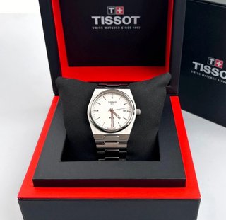 Tissot PRX Quartz 40mm Esfera Blanca