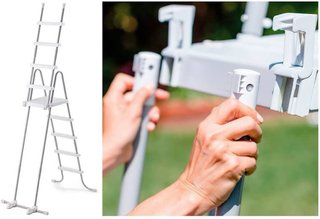 Escalera de piscina Intex 28077 132m