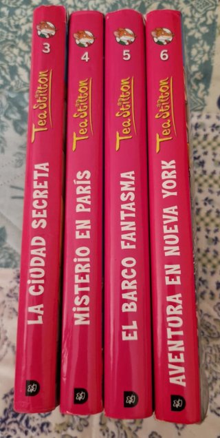 Libros infantiles de Tea Stilton.