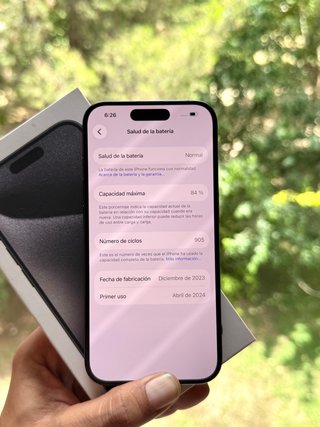 iPhone 15 Pro 128Gb Grafito